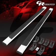PAIR 5" STEP NERF BAR RUNNING BOARD FOR 2009-2024 RAM 1500 2500 CREW CAB 4-DOOR