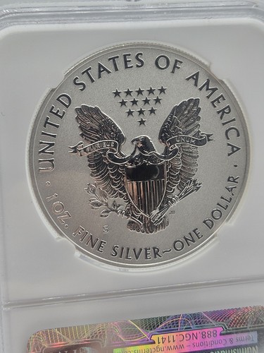 2012 S REVERSE PROOF SILVER EAGLE NGC PF70 EARLY RELEASES FROM SAN FRANCISCO SET - Picture 4 of 4