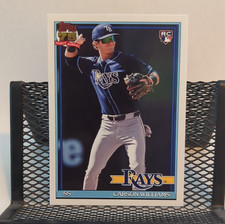 2026 topps series 1 1991 topps baseball rc carson williams #T91-38 rays