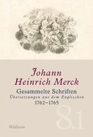 Gesammelte Schriften, 2 Teile | ÜBersetzungen Aus Dem Englischen 1762-1765