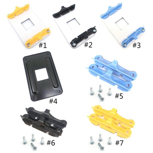 CPU Bracket Motherboards Back Plate Heatsinks Fan Stand Base for AM4 A320 X470 - Afbeelding 7 van 15