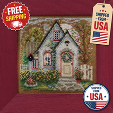 MILL HILL Buttons Beads Kit Counted Cross Stitch SUMMER COTTAGE MH14-2115