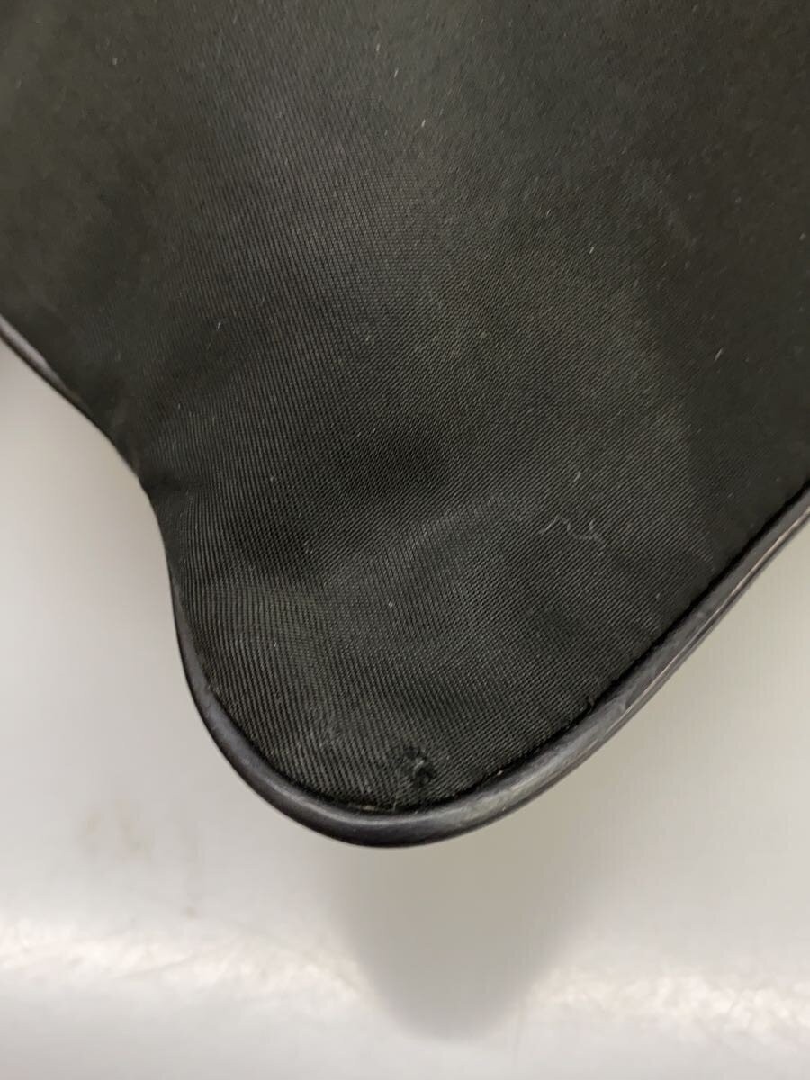 PRADA Shoulder Bag Nylon BLK Solid Triangle Logo - image 8