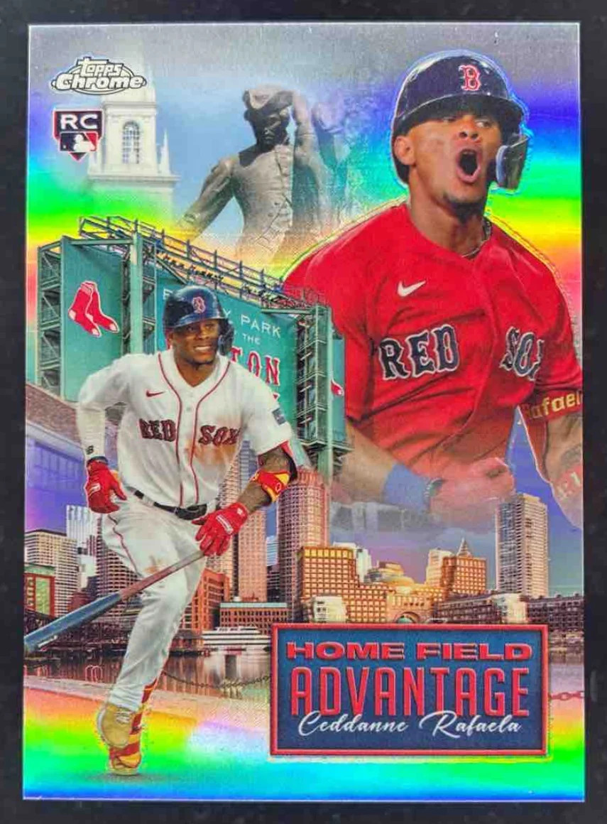 2024 Topps Chrome Update Home Field Advantage #HFAC-26 Ceddanne Rafaela RC