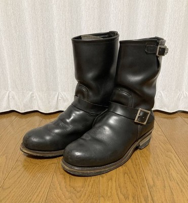 RedWing Stiefel 2268 PT99 Feather Tag Stahlkappe Engineer Stiefel Schwarz Grö...