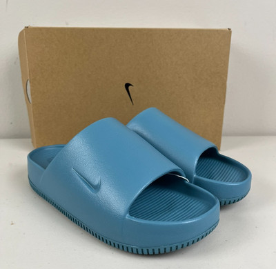 NIKE CALM SLIDES FLIP FLOPS SMOKEY BLUE FD4116-005 Men SIZE 8