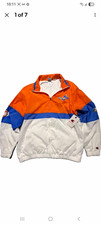SET Champion Space Jam Men's L Gray Fleece Jogger Pants Sweater N Windbreaker