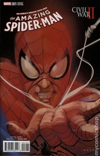 Civil War II Amazing Spider-Man 1C Noto 1:10 Variant NM 2016 Stock Image