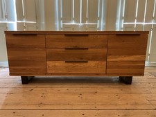 John Lewis Calia Solid Wood Large Sideboard, Oak