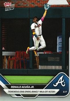 2025 Topps Now #309 Ronald Acuna, Jr. 1306 | Baseball Card