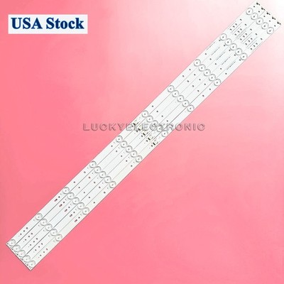 LED Strips For Philips 43PFS5531 GJ-2K16-430-D510-V4 LB43003 LB43101 LB43015