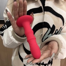 Thrusting Vibrating Anal Plug Sex Toy with APP Control Prostate Massager Suction
