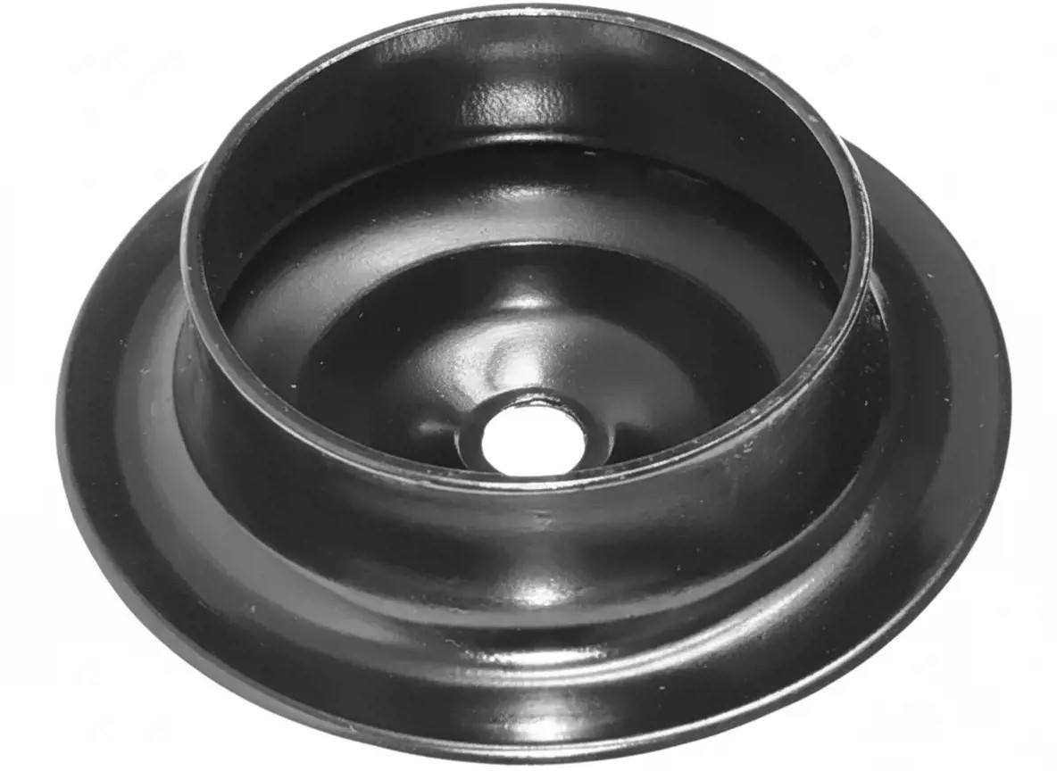 Spring plate Rear Axle Sheet Steel 6490289 METZGER for VW GOLF Mk II JETTA Mk II