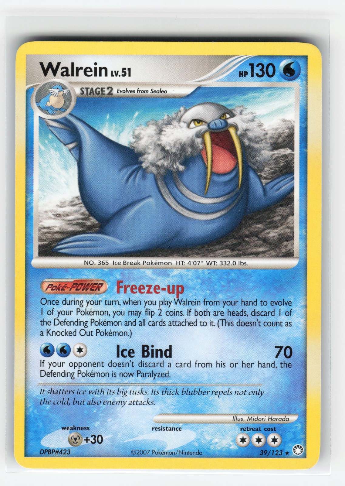 WALREIN 39/123 POKEMON TCG MP