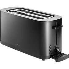 Zwilling Enfinigy Toaster 2 Long Slots Black Stainless Steel Multi Programmes
