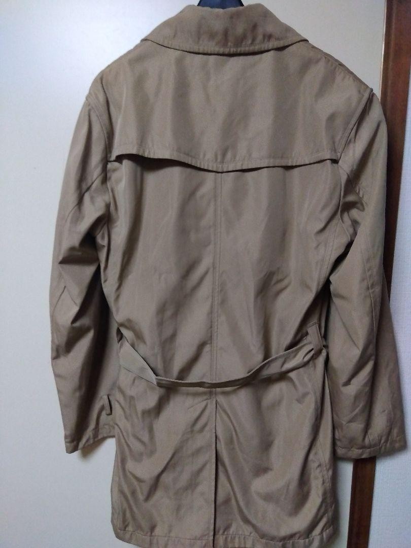 Burberry Trench Coat Outerwear Horse Logo Beige Polyester Nylon Size M For Men thumbnail 17