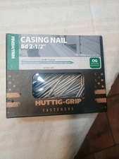 5-Pack | Huttig Grip Fence Deck Nails 6d 2" Spiral Shank | New