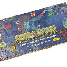 Scuba-Opoly Board Game for Underwater Sports Enthusiasts 2nd Ed DAN