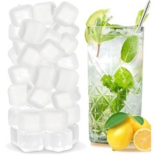 Fast-Freezing & Reusable Ice Cubes - 100 Coun...