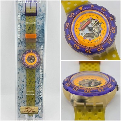 Swatch Scuba 200 Hyppocampus SDK103 1991 NOS Top Zustand