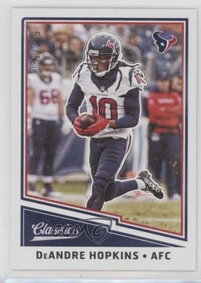 2017 Panini Classics Red Back 59/299 DeAndre Hopkins #9 4r2