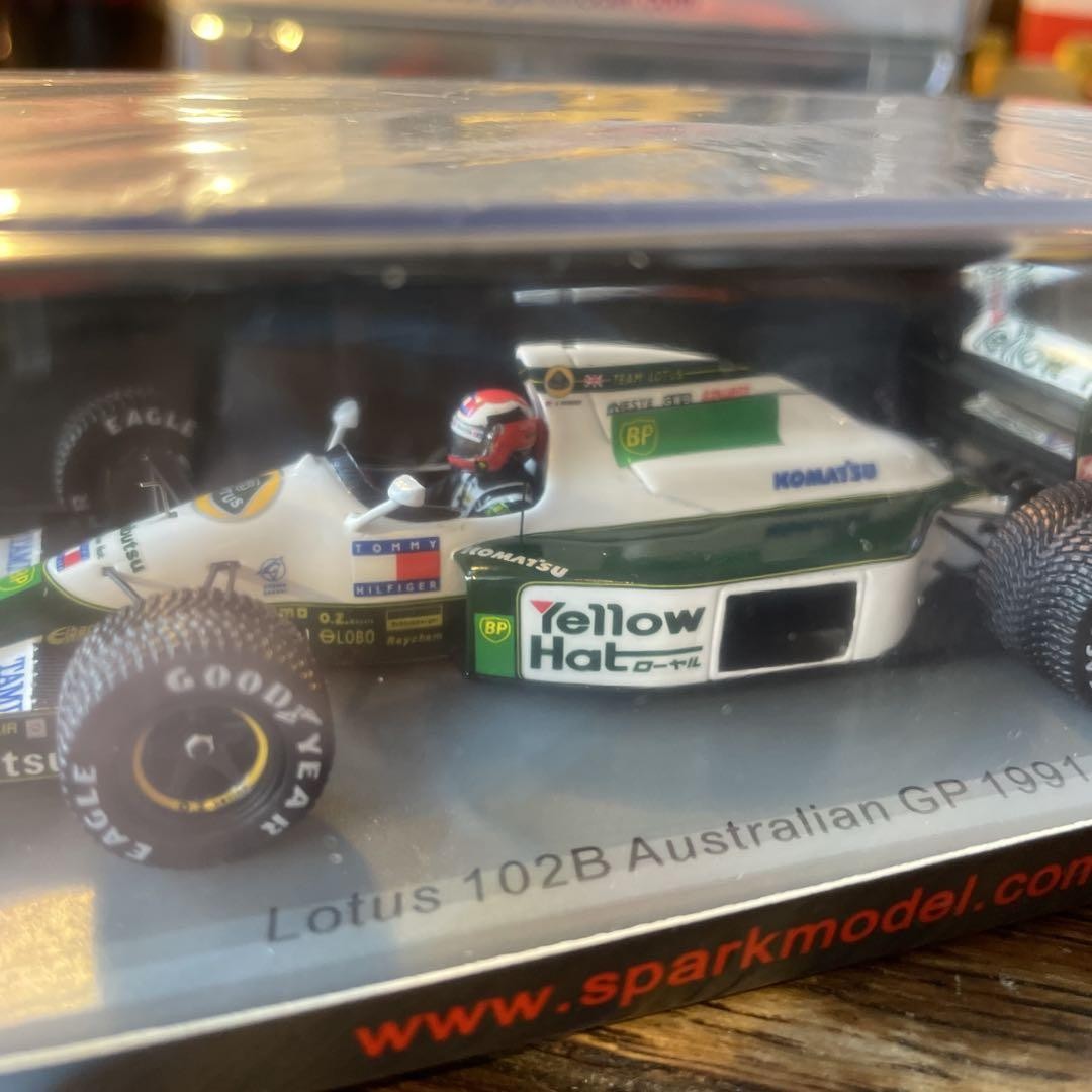 ミニカー 1/43 Spark Lotus 102B Australian GP 1991 Spark S4591 1/43 Lotus 102B No.12 Australian GP 1991 Johnny