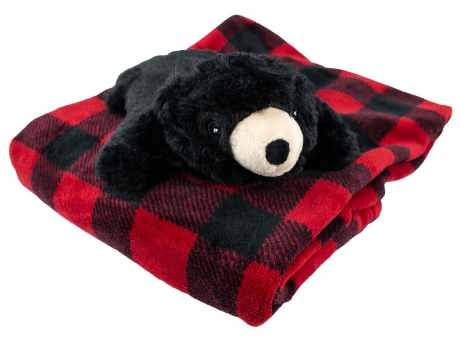TALL TAILS Dog Blanket (30in X 36in ) & Plush Bear Toy Holiday Gift Set NWT