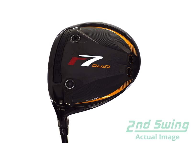 Mint TaylorMade r7 Quad Mini Driver 11.5° Graphite Stiff Left
