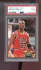 1992-93 Topps Stadium Club #210 Michael Jordan PSA 9 Graded Card Members Choice