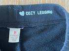 Crewcuts JCrew Girls Cozy Leggings In Black And Navy Size 12 GUC — photo 2