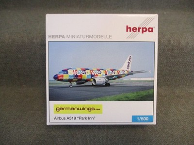 Herpa 1:500 509527 Modellflugzeug Germanwings Airbus A319 in OVP