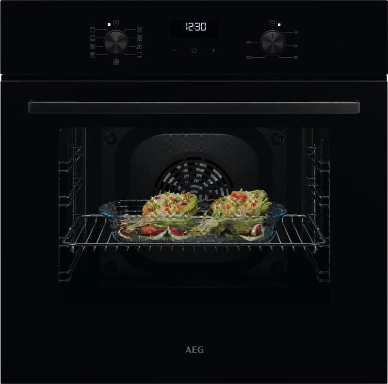 AEG OU5AB20CK Electric Built In  Single Oven in Gloss Black