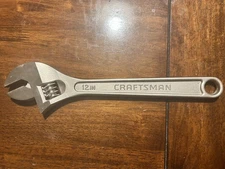 Craftsman 12 Inch 300mm Adjustable Spanner Wrench USA 44605