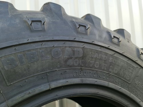 2 x 400/70 R 20 MICHELIN BIBLOAD HARD SURFACE 149A8 (149B) MPT REIFEN - Bild 6 von 6