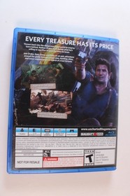 Uncharted 4: A Thief's End (Sony PlayStation 4, PS4) Authentic, Complete, Tested