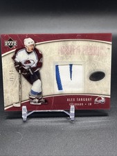 2005-06 Upper Deck Ice - Frozen Fabrics Alex Tanguay #FFP-AT Patch /50 (MEM)