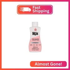 Rit Dye Liquid – Wide Selection of Colors – 8 Oz. (Rose Quartz)