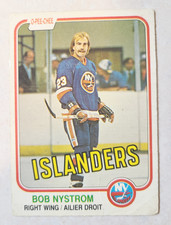 #217 1981-82 O-Pee-Chee OPC Bob Nystrom - New York Islanders