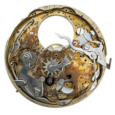 Antique 43mm LeCoultre Minute Repeater Mechanical Pocket Watch Movement