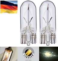 Flosser 194 2825 168 W5W 5W Zwei Front-Seitenmarkierungsleuchten Ersatz