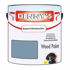 Dennys Wood Sheds Paint - Blueprint Workshop Blue