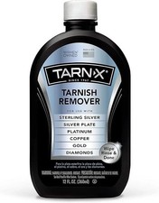 Tarn-X Tarnish Remover Liquid Dip 12 oz Cleaner for Silver Gold Copper Brass