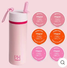 Paris Hilton Vitapod  Water Bottle And Pods NEW 