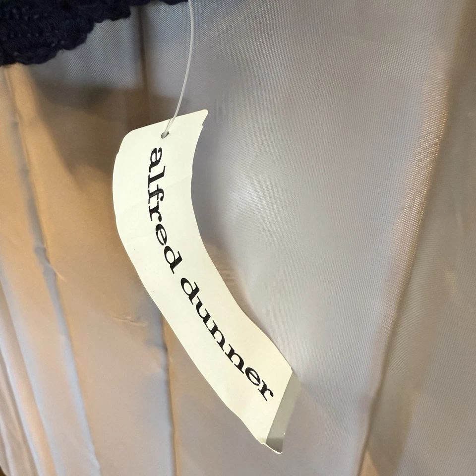 NEW Vintage 90’s Womens Alfred Dunner 2 Piece Plaid Open Jacket Pants Set 14/16 - Image 2 of 4