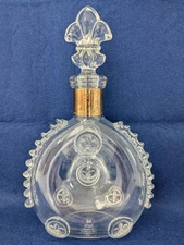 Remy Martin Louis XIII Baccarat Empty Bottle Serial No. match Stopper is chiped