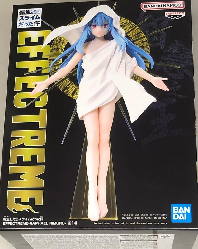BANPRESTO EFFECTREME Reincarnated AS A Slime Raphael Rimuru Figure STATUE W/ BOX