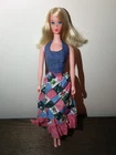 Vintage Barbie Doll 1972 "Busy Barbie" With Holdin Hands In Original Outfit! And