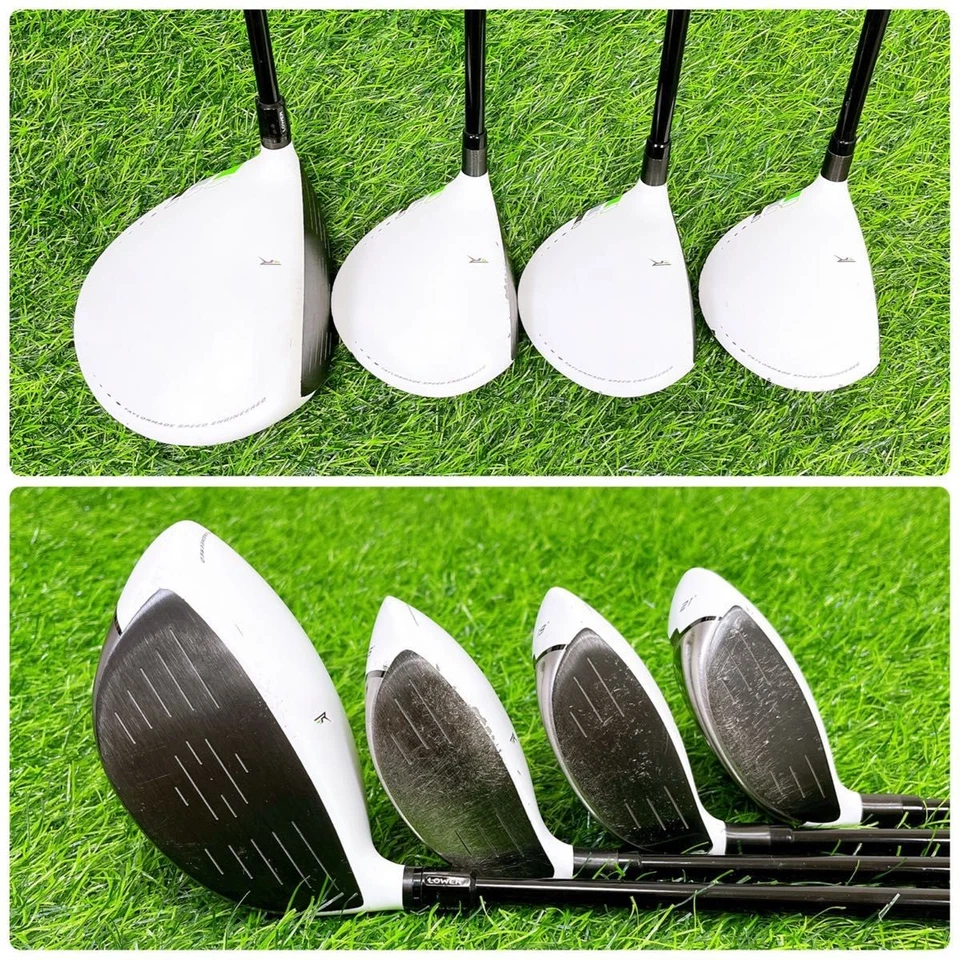 TaylorMade RBZ & Cleveland Set 12pz Mazze da Golf Uomo Originale S Flex Spedizione Gratuita - Immagine 3 di 4