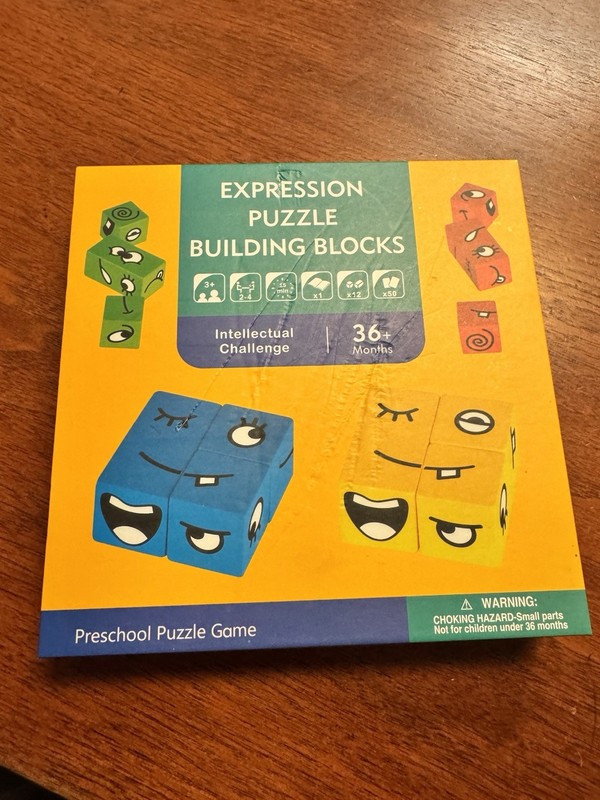 Expression Puzzle building blocks Logical Thinking Training
