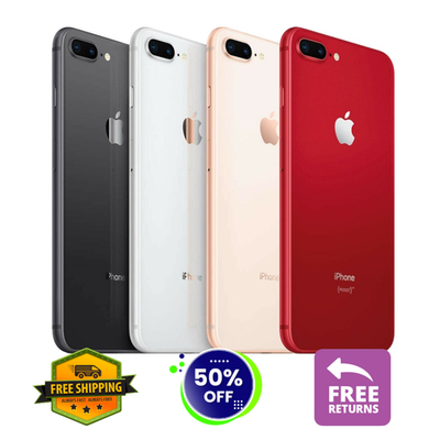 Apple iPhone 8 Plus 64GB Gray, Gold, Silver - Unlocked, Verizon